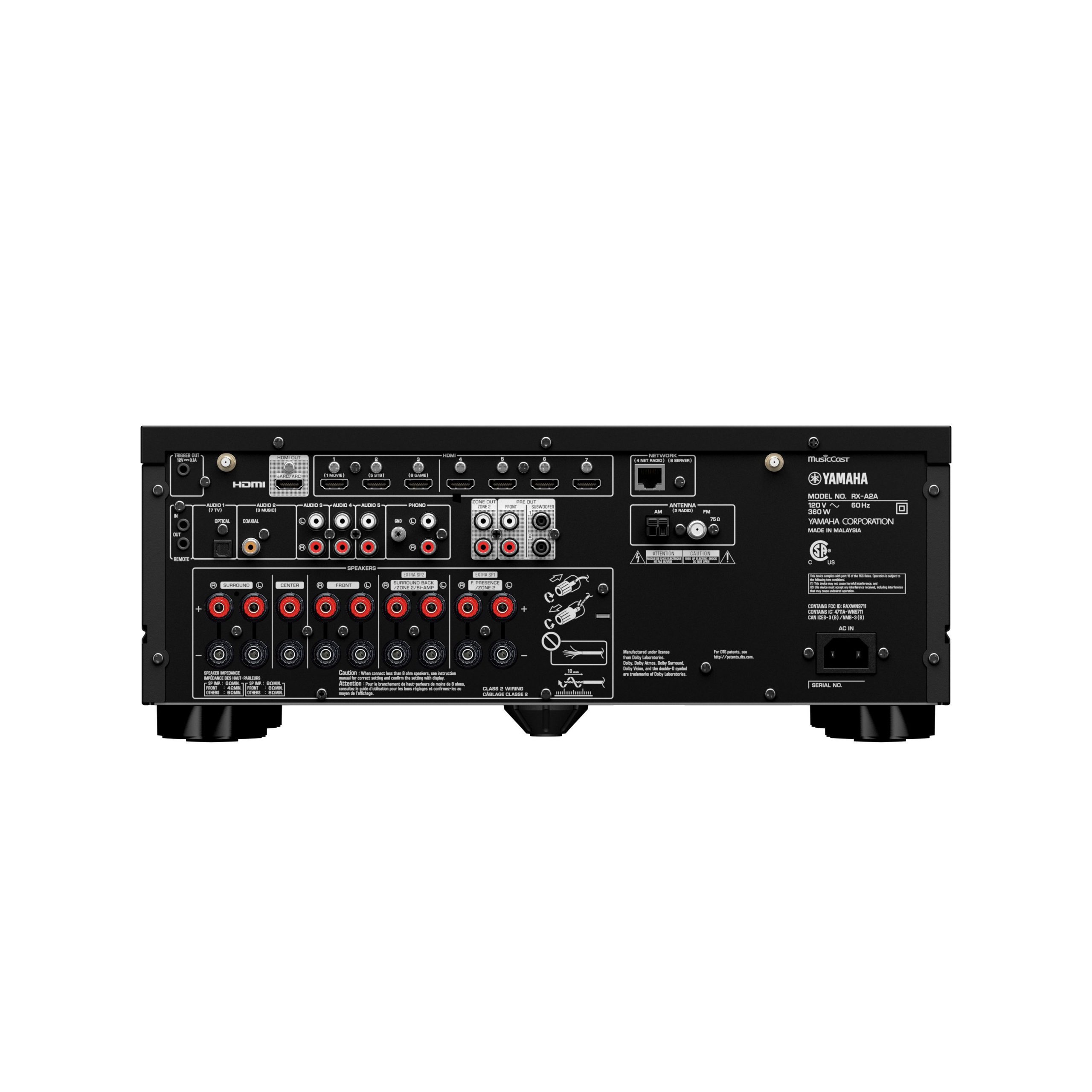 آمپلی فایر خانگی یاماها Yamaha RX-A2A - تصویر 4